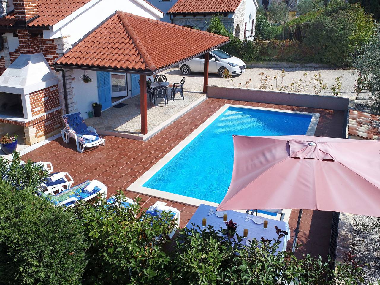Villa Cherry House with pool in Visnjan, Općina Višnjan