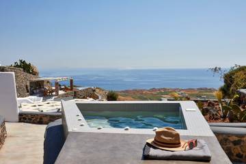 Villa pour 4 Personnes dans Firostefani, Imerovigli, Photo 1