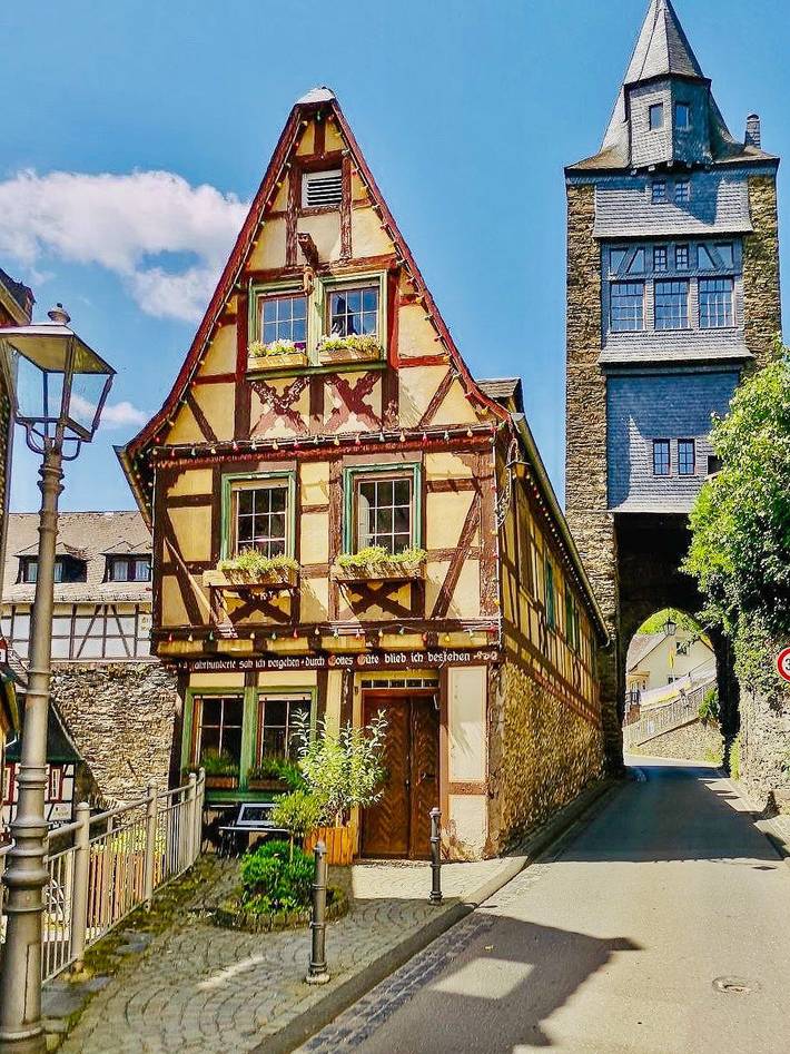 Ferienwohnung für 6 Personen, mit Garten in Bacharach