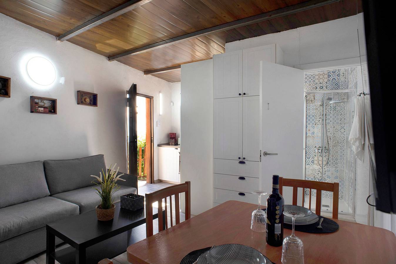 Ferienhaus „Ca' Navarro“ mit Meerblick, Terrassen und Wlan in El Montañon, Valsequillo de Gran Canaria