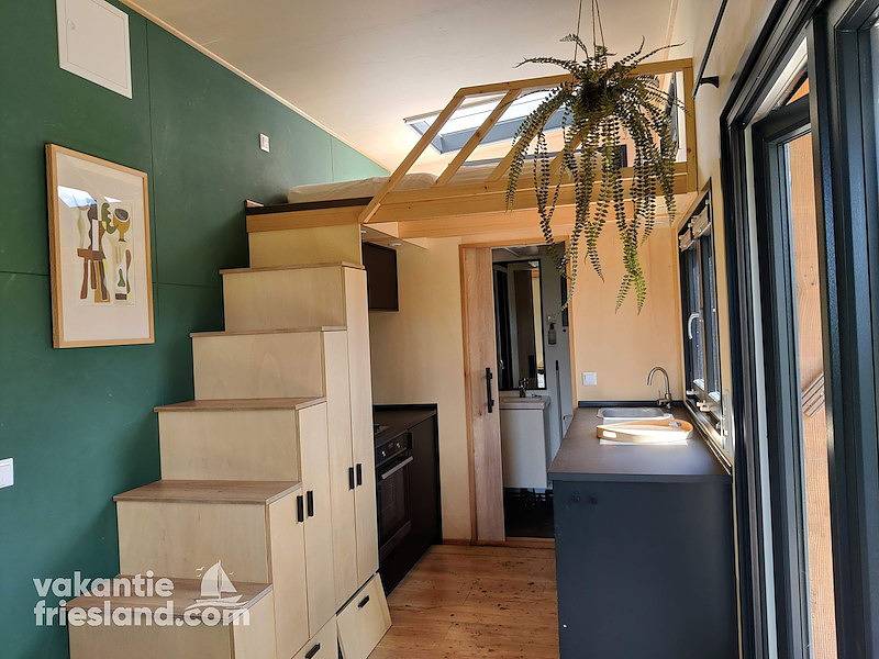 Vakantiefriesland — Ferienhaus Scherpenzeel in Nationalpark Weerribben-Wieden