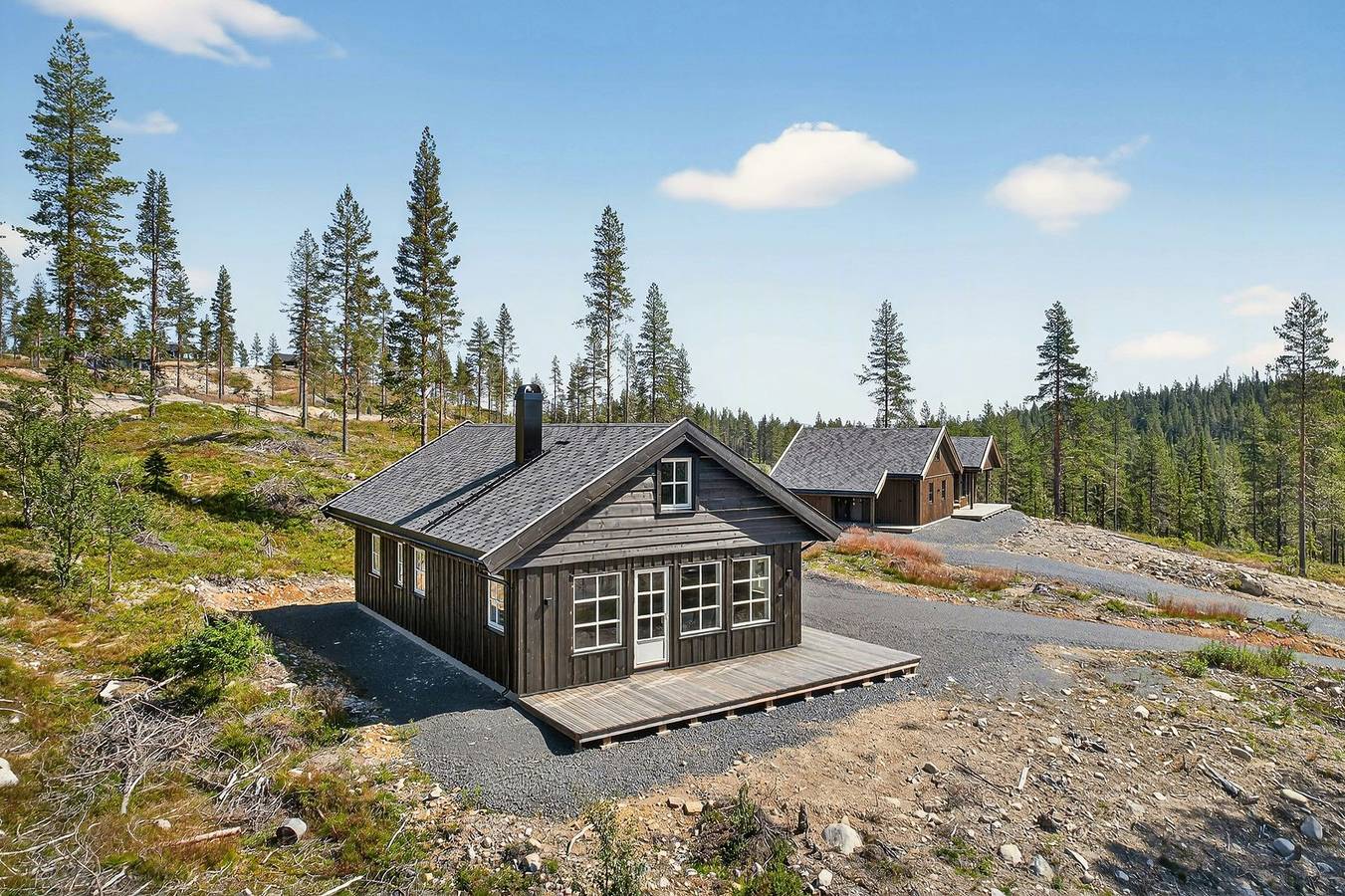 Neue Hütte mit Ski-in/Ski-out in Furutangen in Åmot