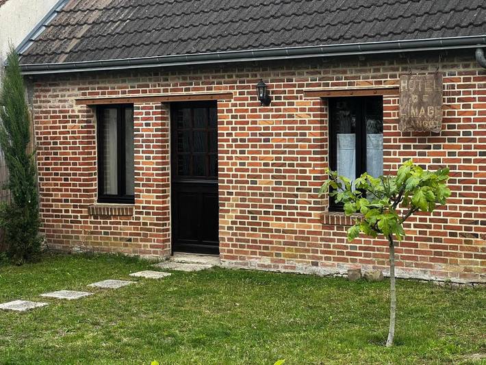 Maison de vacances pour 3 personnes, avec jardin