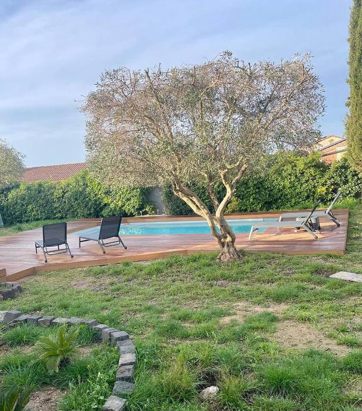 Gîte pour 4 personnes, avec bassin pour enfant ainsi que jardin et piscine à Servian - 2