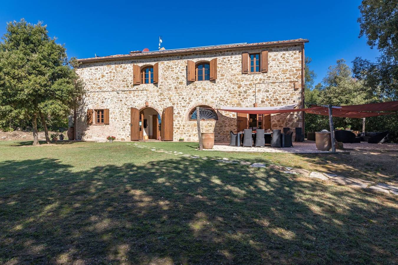 Villa für 14 Personen mit Garten in Murlo, Chianti