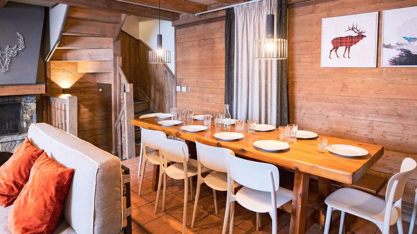 Chalet pour 10 personnes, avec vue à Val Thorens - 4