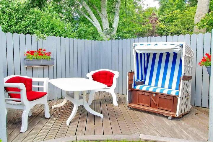 Ferienwohnung für 3 Personen, mit Garten in Alkersum - 4