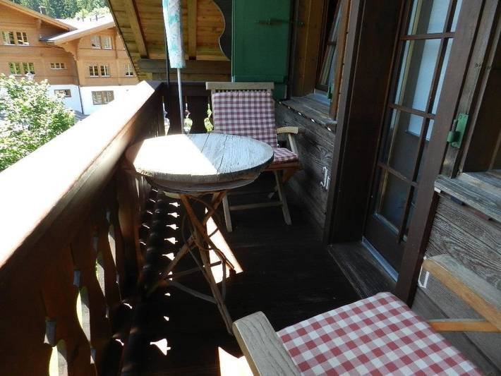 Gîte pour 4 personnes, avec balcon dans Gstaad - 4