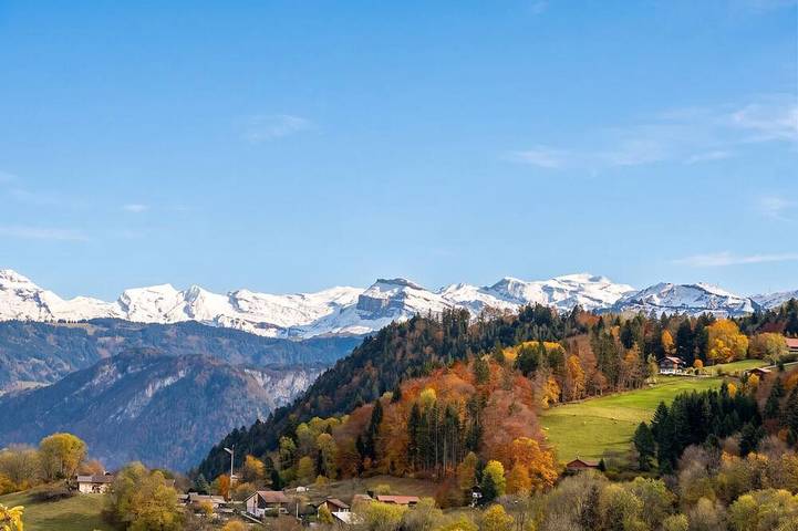 Location de vacances pour 5 personnes, avec Balcon à Mont-Saxonnex