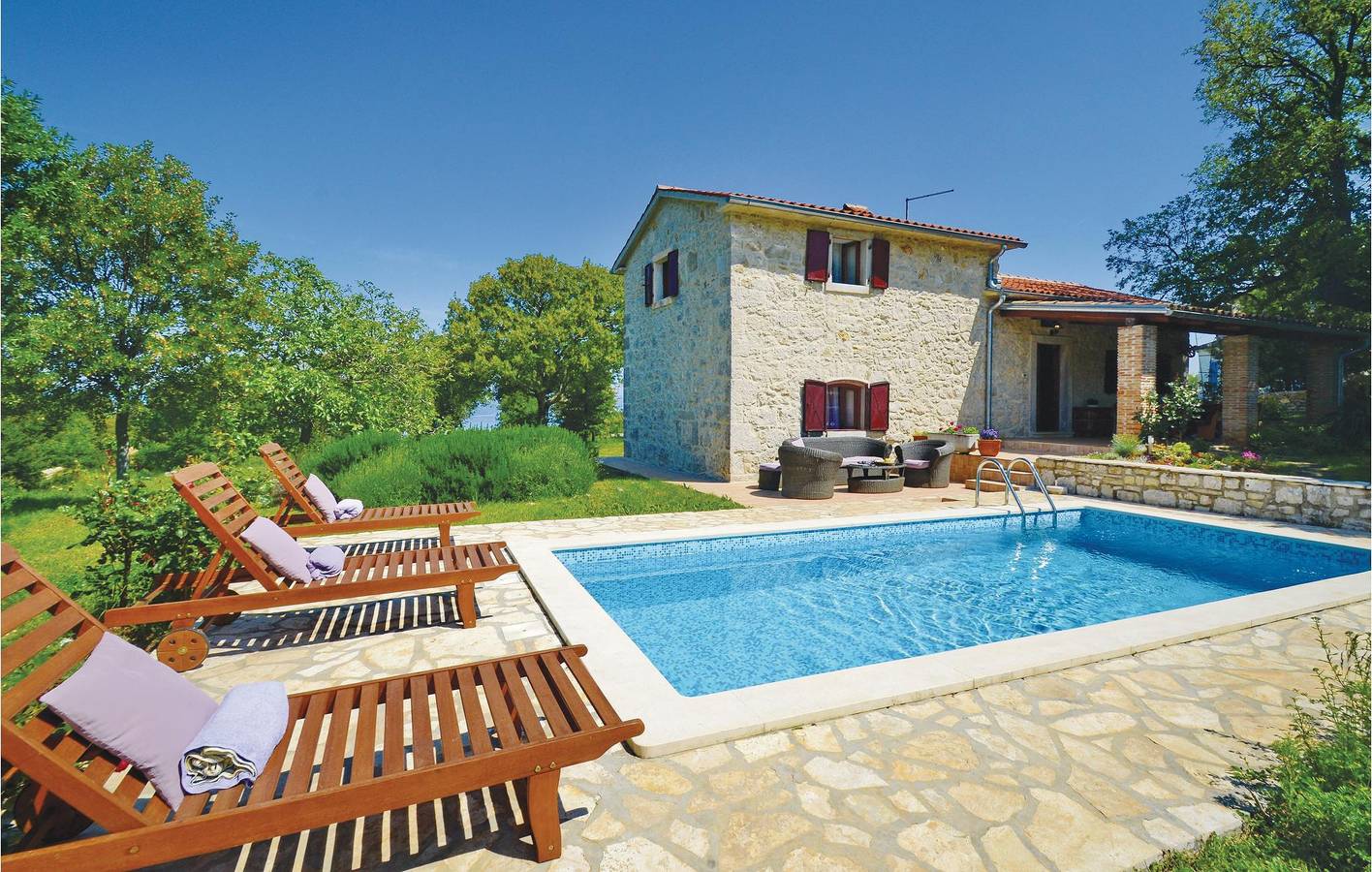 Casa de vacaciones para 8 personas con terraza in Costa Este De Istria