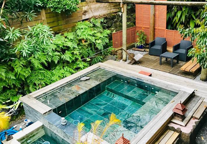 Maison de vacances pour 4 personnes, avec jardin et piscine