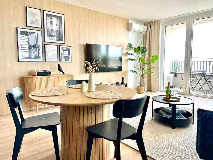 Appartement de vacances pour 2 personnes, avec balcon et vue
