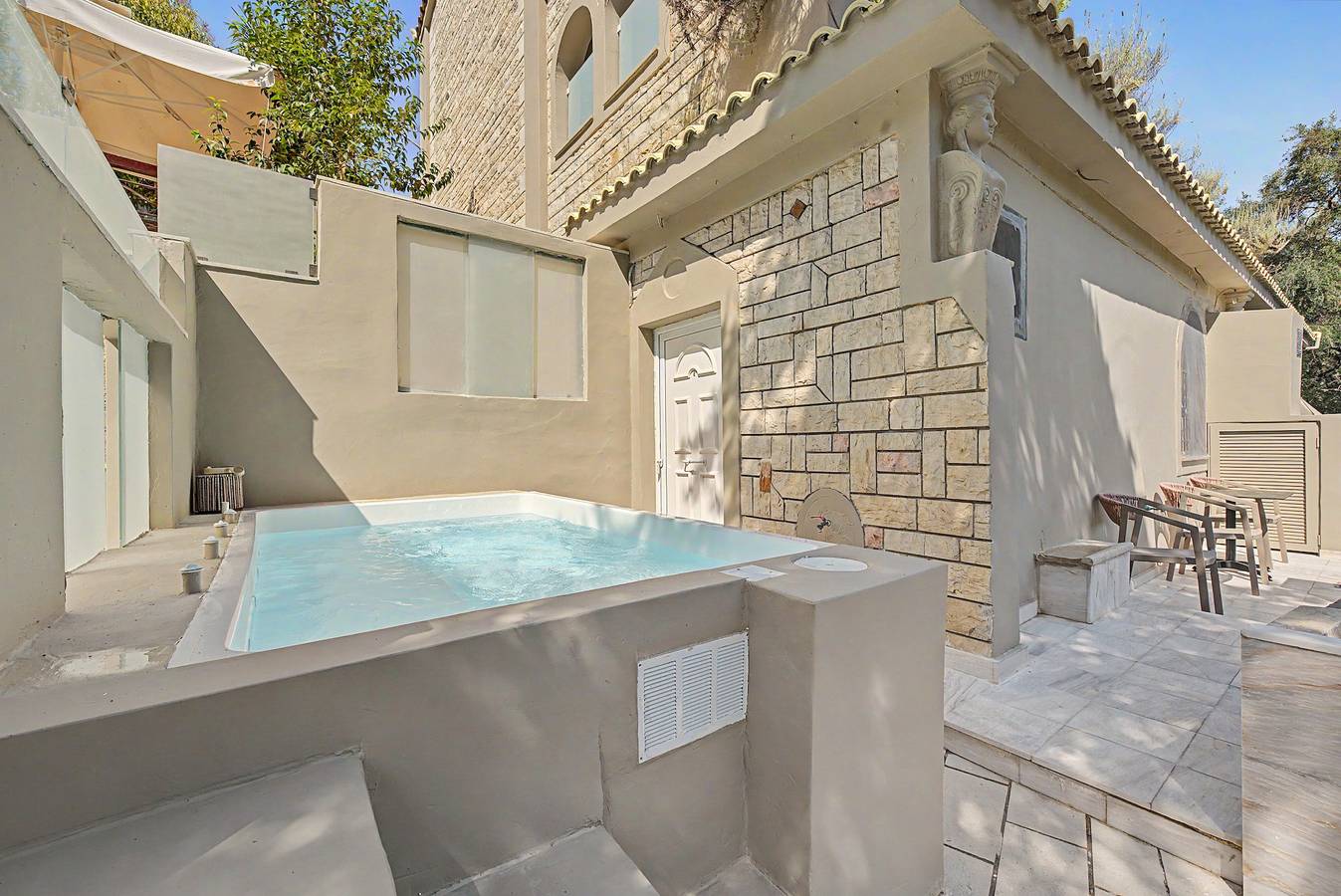 Ganze Wohnung, Doliva Studio 6 Apartment mit privatem Pool in Agios Gordios, Korfu