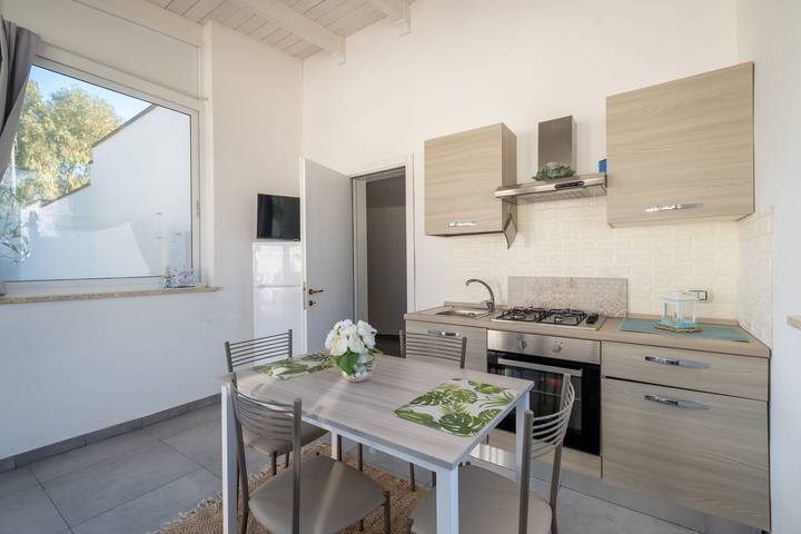 Casa Vacanze 'Elenya' con Giardino Privato e Aria Condizionata in Scala di Furno, Porto Cesareo