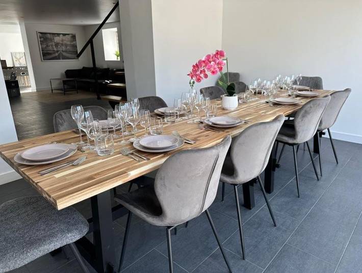 Location de vacances pour 10 personnes, avec jacuzzi et terrasse, animaux acceptés dans Landser