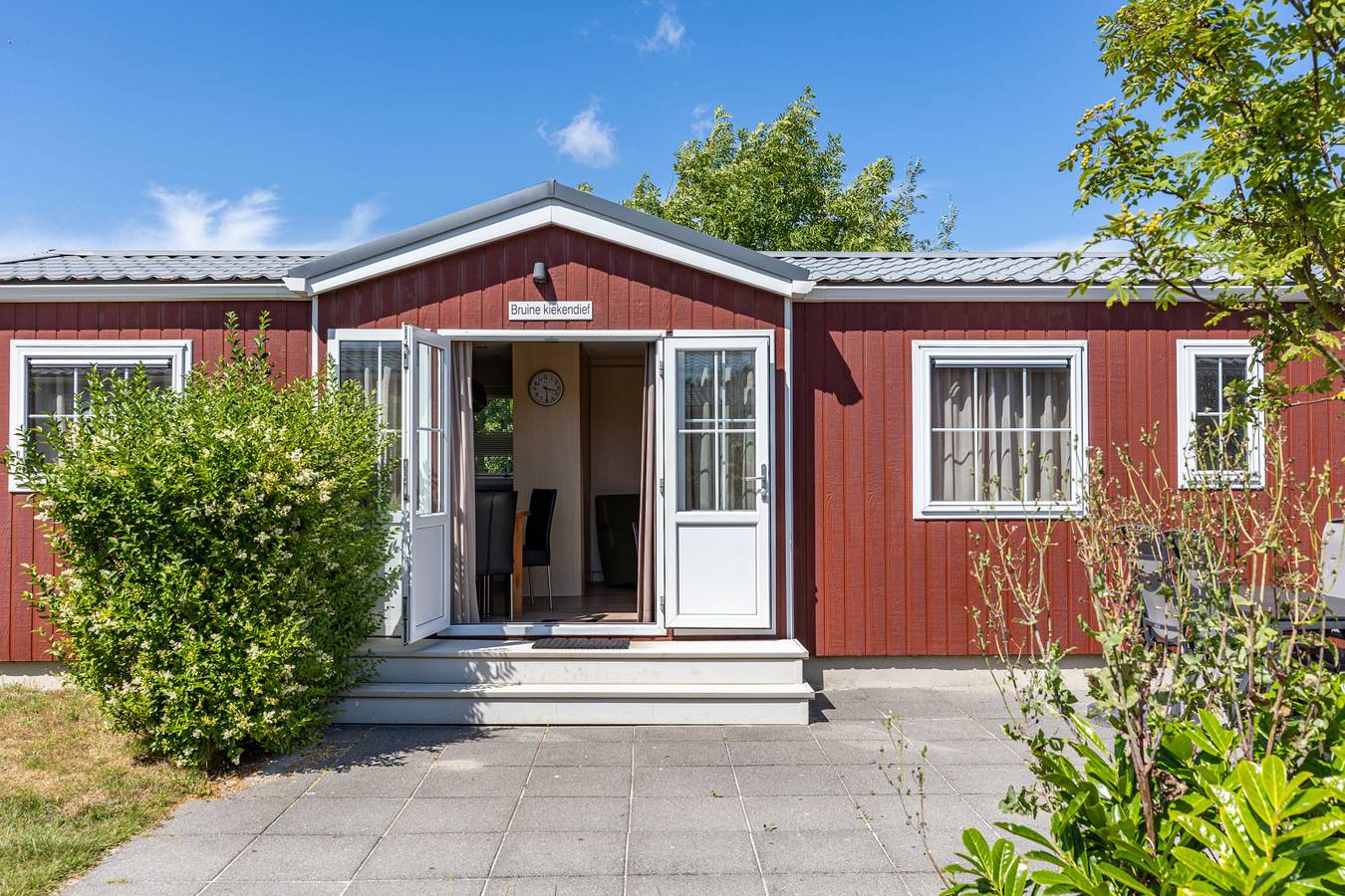 Moderner Dünenbungalow für 4 Personen mit 2 Badezimmern in einer Dünenlandschaft in Oosterend, Westfriesische Inseln