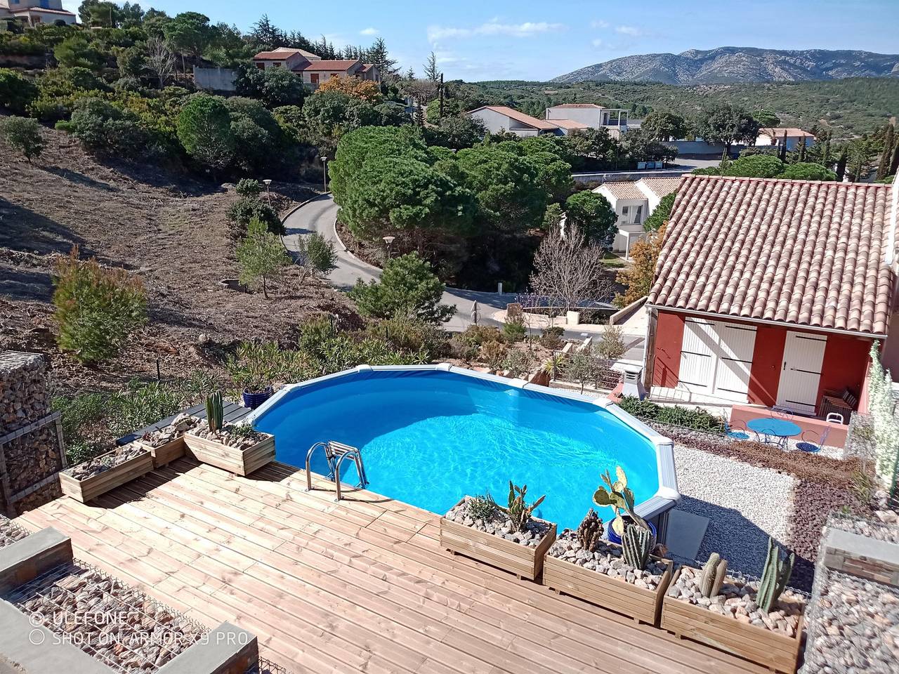 La Petite Toscane in Treilles, Mittelmeerküste (Frankreich)