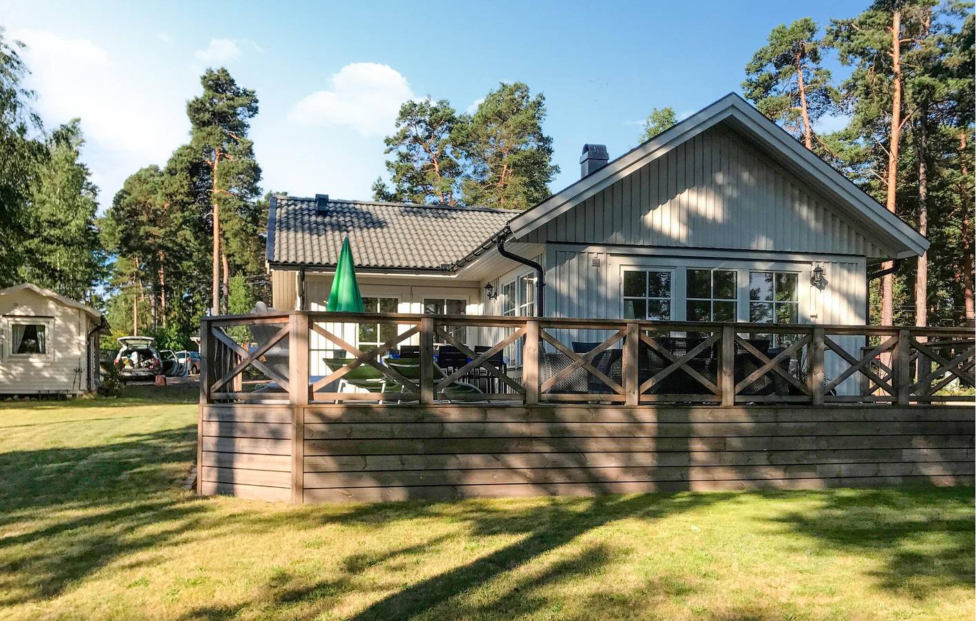 Ferienhaus für 5 Personen mit Terrasse in Oknö, Mönsterås und Umgebung