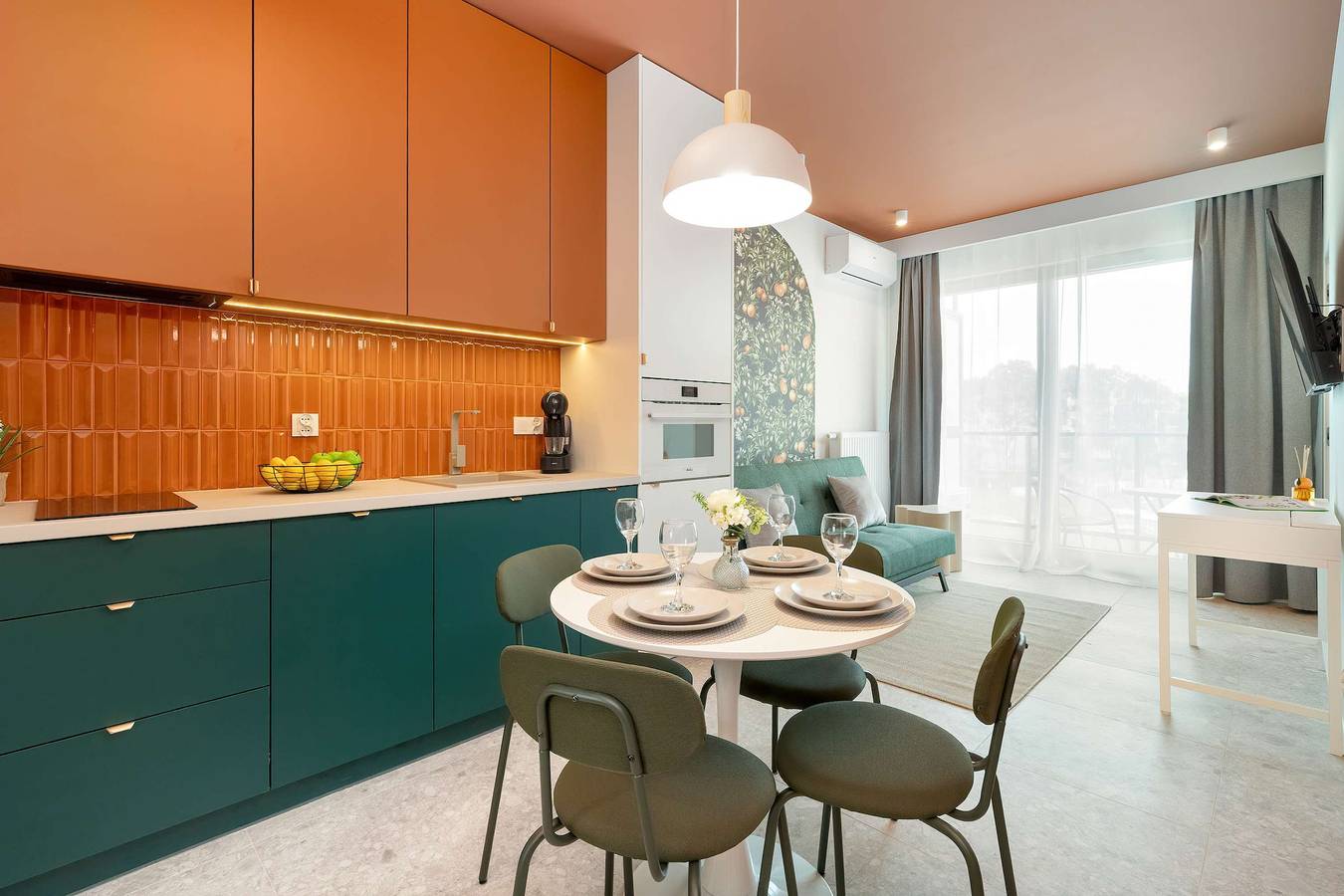 Ganze Wohnung, Ferienwohnung für 4 Personen mit Balkon/Terrasse in Danzig, Dreistadt