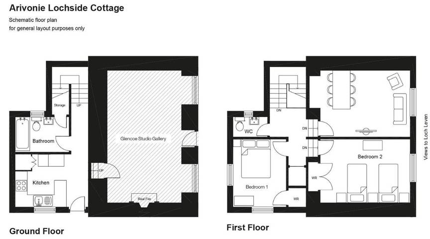 Location de vacances pour 5 personnes, animaux acceptés à Glencoe - 2