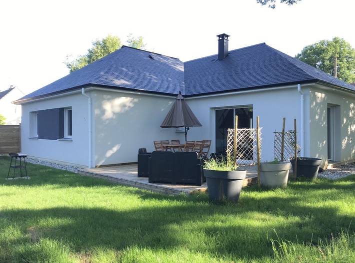 Gîte pour 6 personnes, avec terrasse et jardin, animaux acceptés