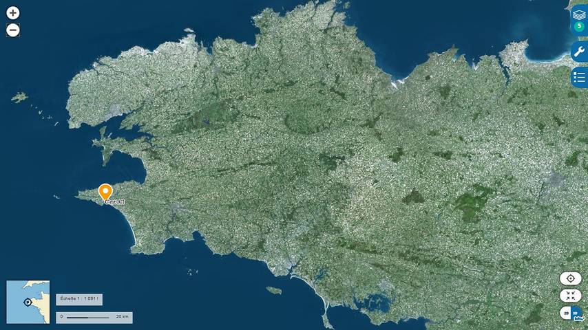 Gîte pour 4 personnes, avec jardin ainsi que piscine et terrasse à Audierne - 2