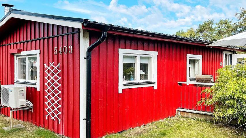 Ferienhaus für 5 Personen, mit Garten und Terrasse, mit Haustier in Blekinge