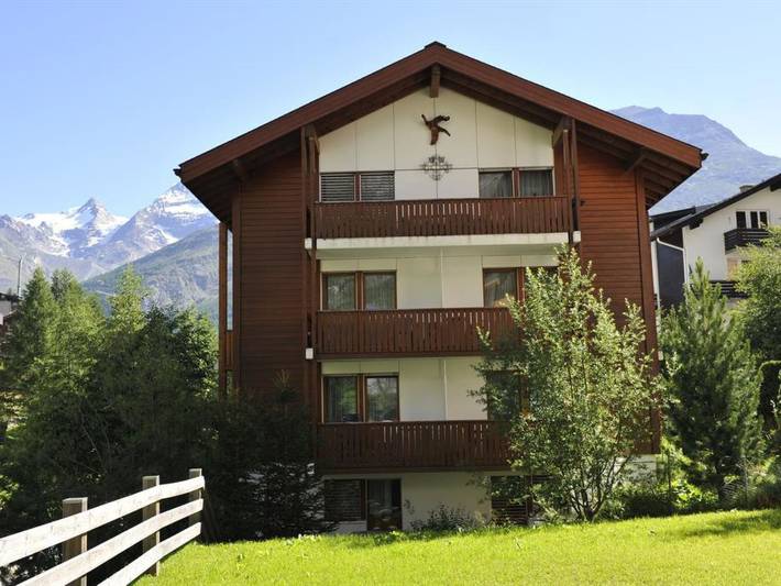 Ferienwohnung für 5 Personen, mit Balkon in Saas-Fee
