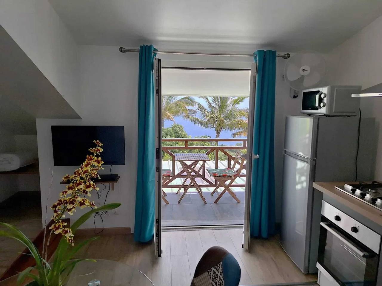 Ganzes Studio, Gemütliches Studio mit Meerblick in Saint-Leu, 31 m² in Saint-Leu, La Réunion
