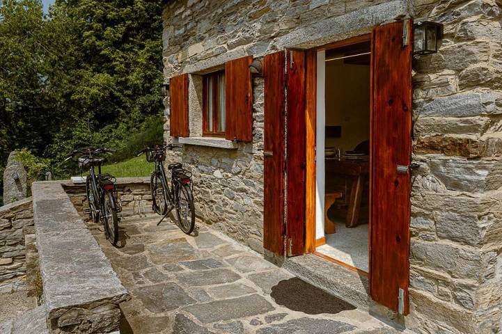 Gîte pour 6 personnes, avec jardin et vue à Craveggia - 4