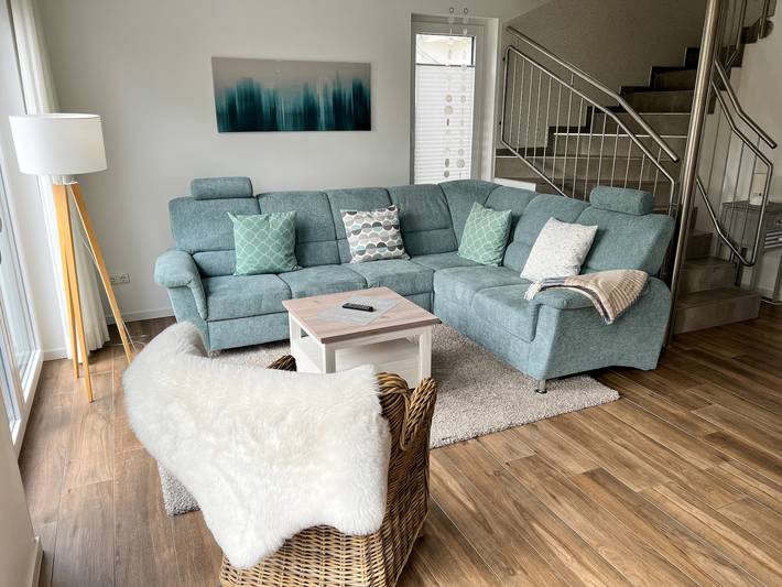 Ferienhaus für 6 Personen, mit Terrasse und Garten sowie Sauna