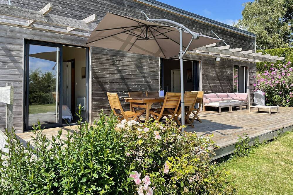 Aignerville: Tres Belle Maison Neuve En Bois À 5 Km Des Plages Du Débarquement in Aignerville, Région de Bayeux