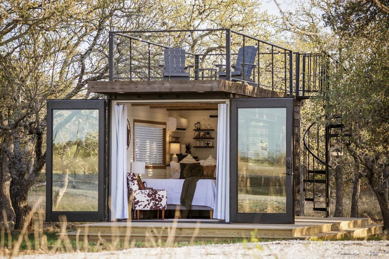 New The Lone Star Shipping Container in Gillespie County