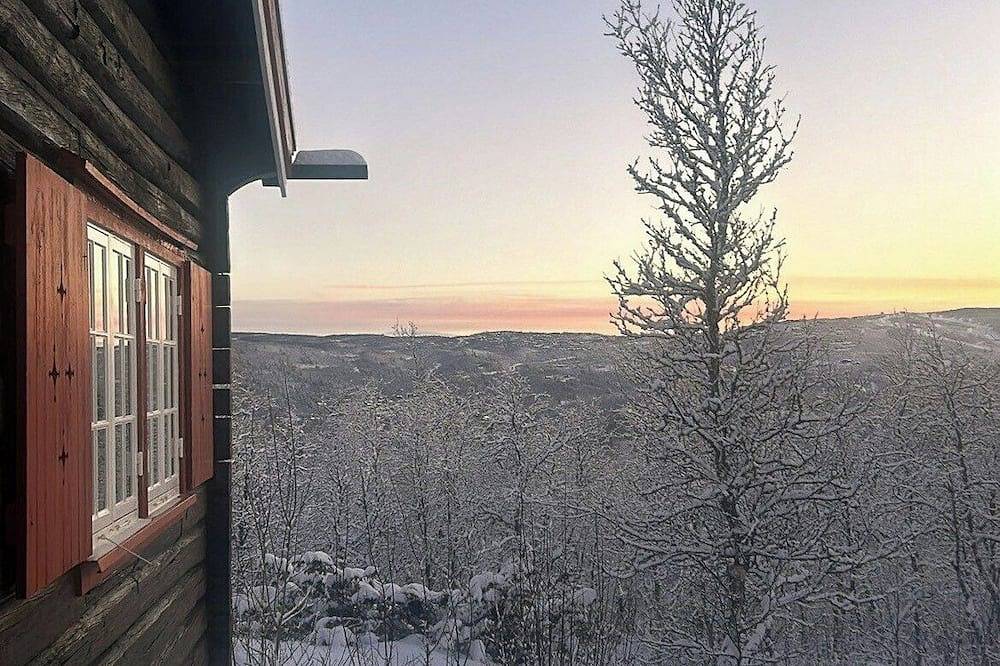 Traditionelle Berghütte mit Aussicht in Havsdalen in Geilo, Hol