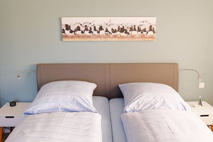 Ferienwohnung für 2 Personen, mit Garten und Sauna sowie Ausblick, mit Haustier in Nebel