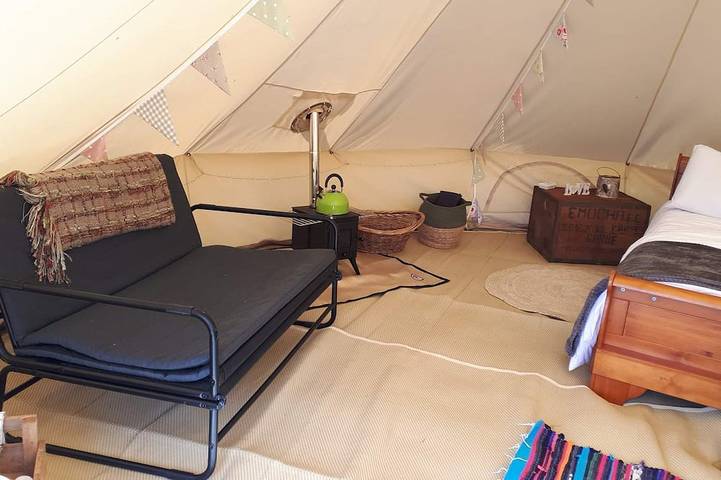 Glamping for 6 people, with garden in North York Moors National Park