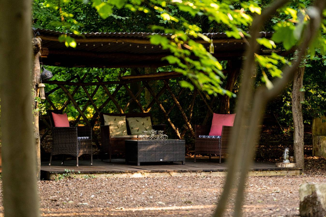 Jungle Bell Tent in Hampshire
