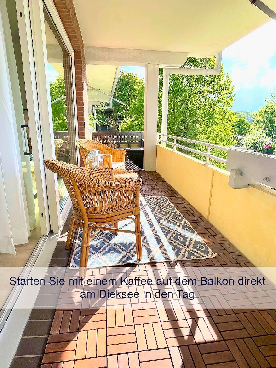 Ganze Wohnung, Apartment 'Heimathafen' mit Seeblick, Balkon und Wlan in Malente, Ostholstein