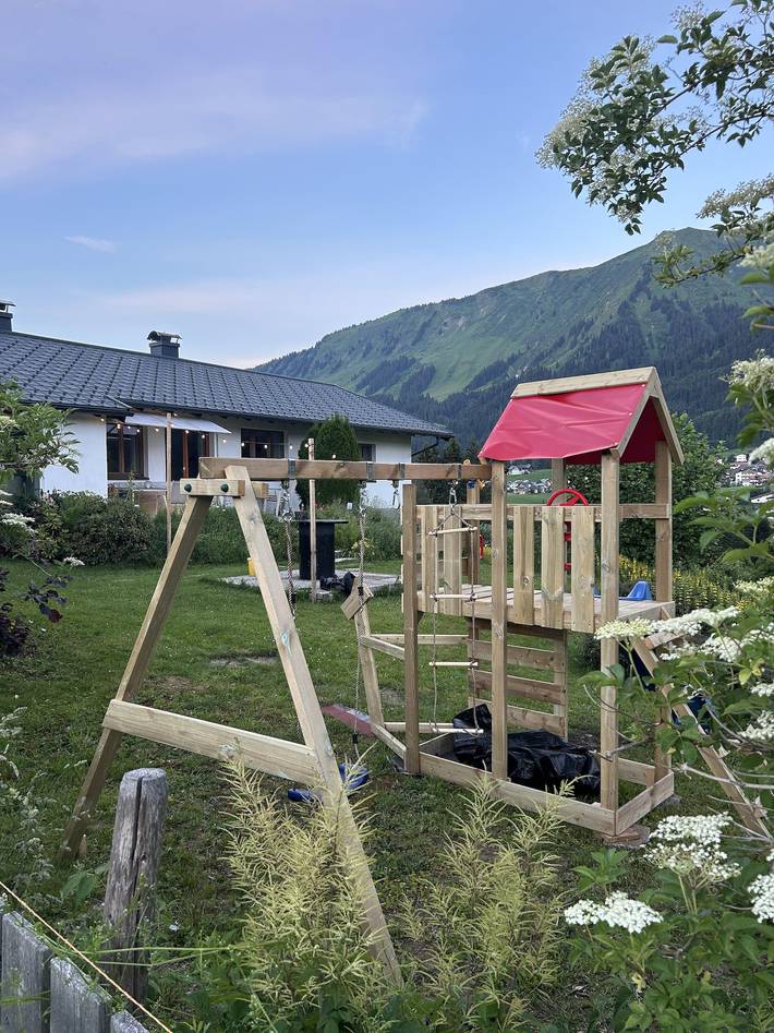 Ferienhaus für 4 Personen, mit Garten, kinderfreundlich im Kleinwalsertal
