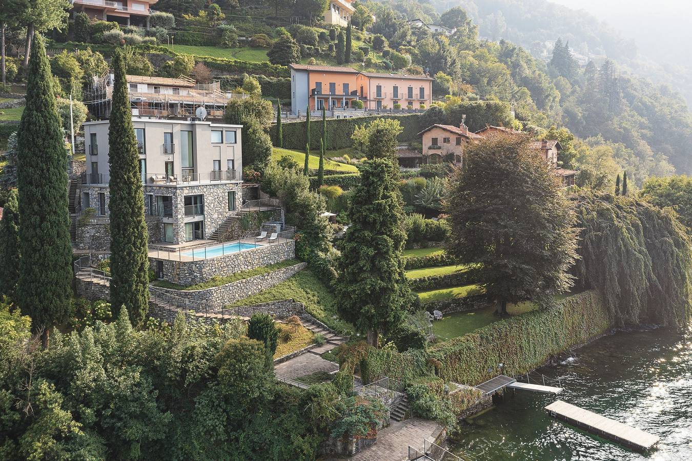 Villa for 10 personer med have in Riva (Faggeto Lario), Faggeto Lario