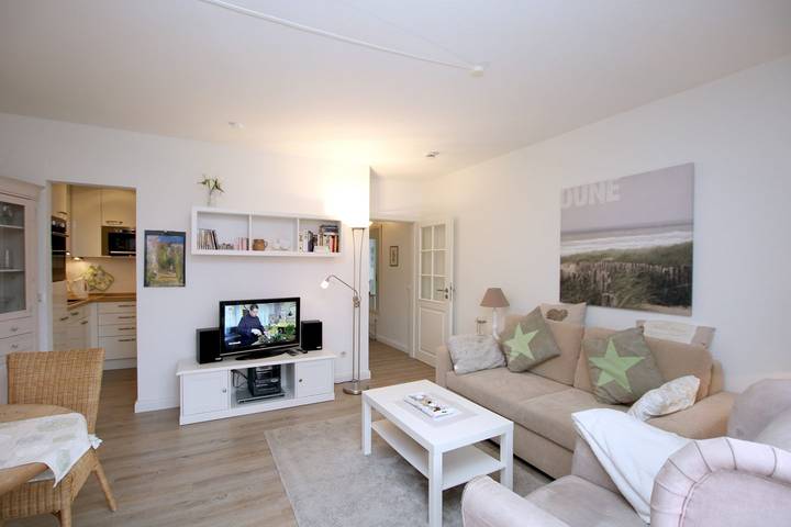 Ganze Wohnung, Ferienwohnung mit 2-Zimmern auf ca. 45m² am Südstrand in Nordfriesische Inseln (Schleswig-Holstein) (Schleswig-Holstein), Wyk auf Föhr