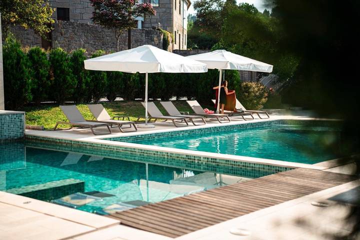 Location de vacances pour 3 personnes, avec jardin et vue, animaux acceptés dans Termas De Sao Pedro Do Sul - 2