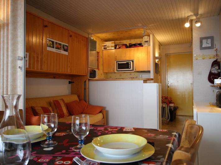 Ganzes Studio, Gemütliches Studio für 4 Pers. mit Talblick in Chamrousse in Chamrousse, Nationalpark Écrins