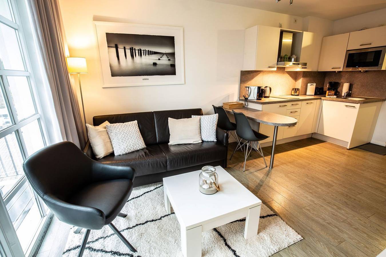 Ganze Wohnung, Residenz am Balmer See, Whg. 21 mit Sauna, Wlan und 50 m zum See in Balm, Benz