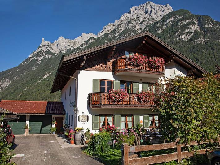 Ferienwohnung für 2 Personen, mit Balkon im Mittenwald - 2
