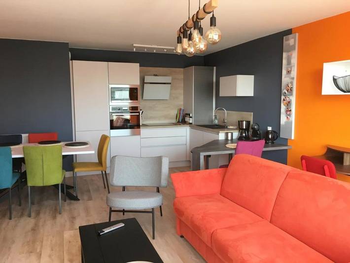 Gîte pour 6 personnes, avec balcon et vue dans Nausicaá Centre National de la Mer - 4