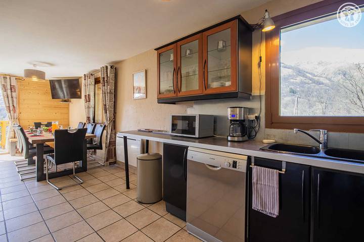 Chalet pour 10 personnes, avec terrasse et jardin à Valloire - 4