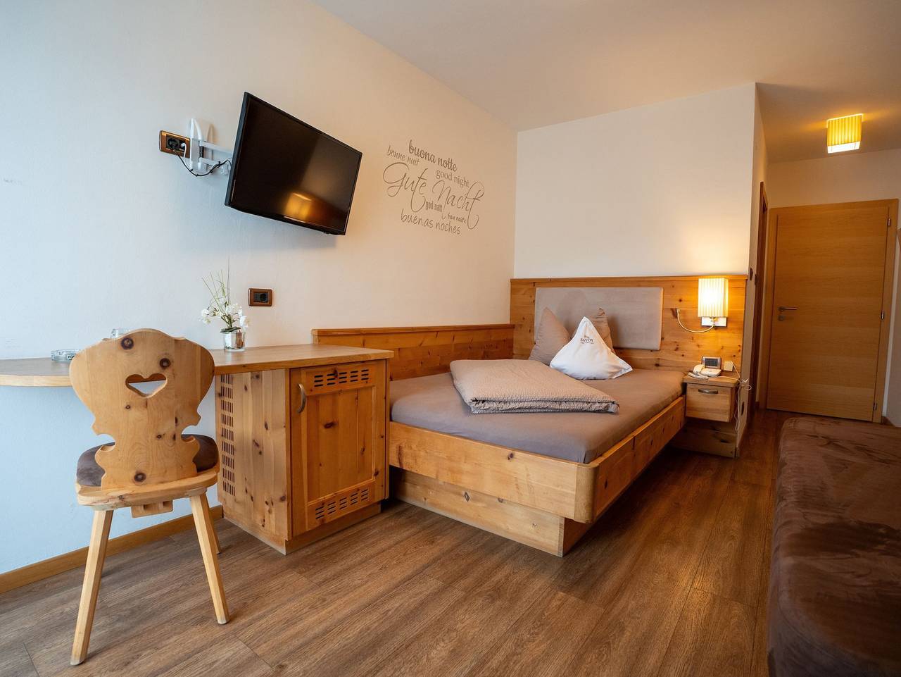 Ganze Ferienwohnung, Garni Savoy - Einzelzimmer Basic in Kastelruth, Dolomiti Superski