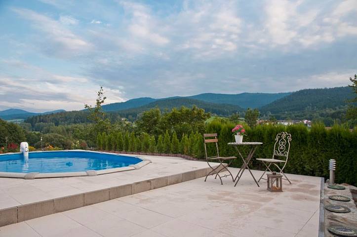 Ferienhaus für 6 Personen, mit Sauna und Pool sowie Garten, mit Haustier in Lam - 2