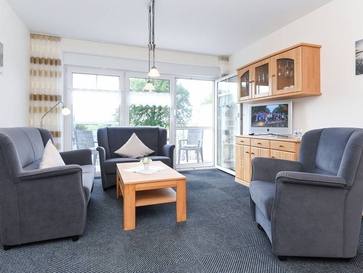 Ferienwohnung für 3 Personen, mit Balkon in Holtgast - 4